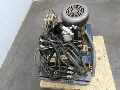 Monarch T-10-30 Hydraulic Power Unit Dyna Pack 2PD11.3D Pump 10GPM 7.5Hp 3Ph