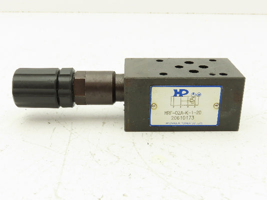 Northman HP MRF-02A-K-1-20 Hydraulic Modular Relief Valve 120-1000PSI