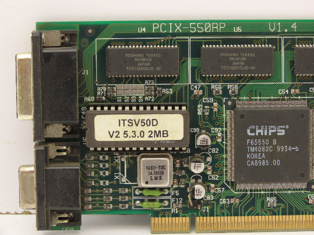 Densitron PCIX-55ORP Video Card 2MB Video Memory 32 Bit PC Card