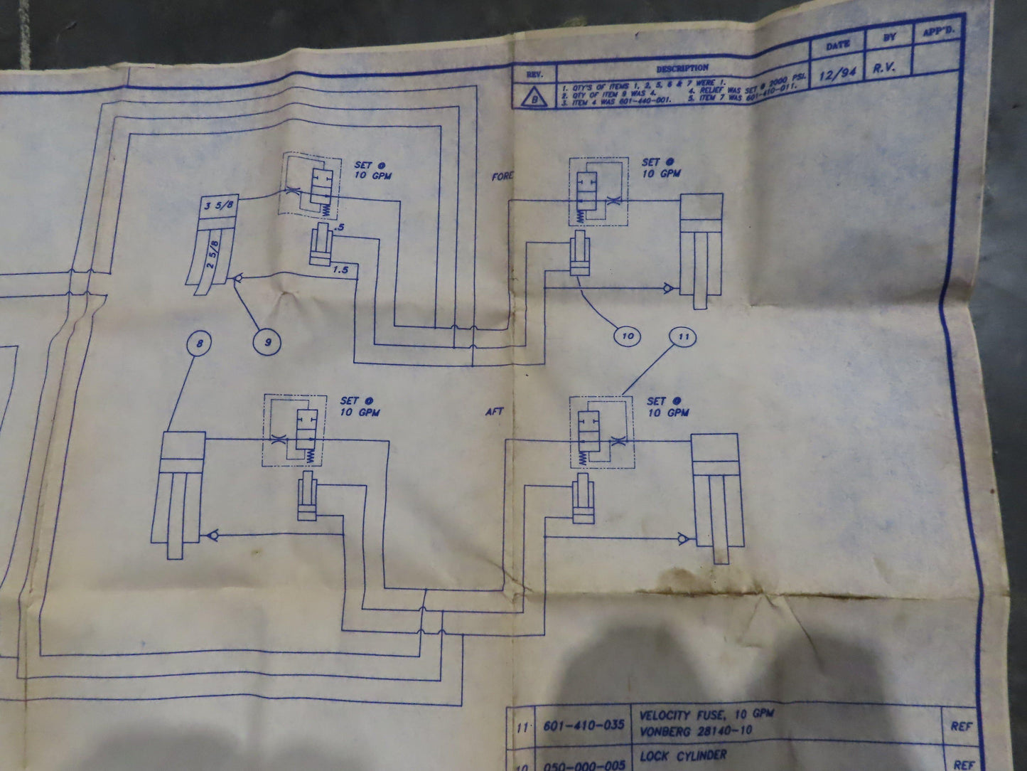 Monarch T-10-30 Hydraulic Power Unit Dyna Pack 2PD11.3D Pump 10GPM 7.5Hp 3Ph