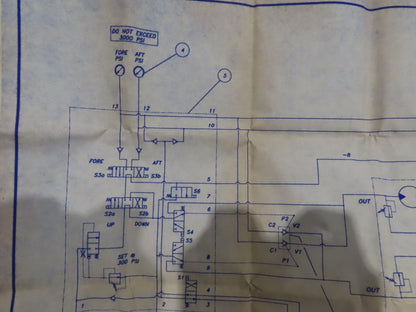 Monarch T-10-30 Hydraulic Power Unit Dyna Pack 2PD11.3D Pump 10GPM 7.5Hp 3Ph