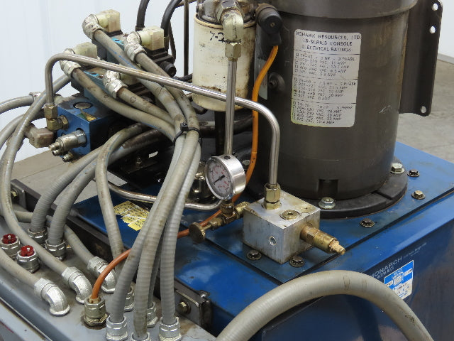 Monarch T-10-30 Hydraulic Power Unit Dyna Pack 2PD11.3D Pump 10GPM 7.5Hp 3Ph