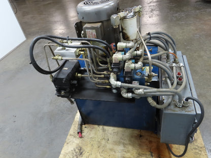 Monarch T-10-30 Hydraulic Power Unit Dyna Pack 2PD11.3D Pump 10GPM 7.5Hp 3Ph