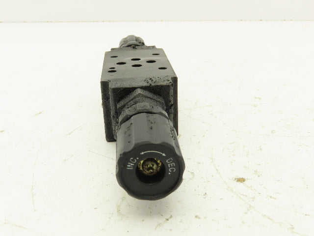 Northman HP MTC-02W-K-20 Modular Throttle Check Valve