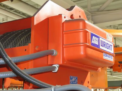 Acco Wright 7.5 Ton Double Girder Underhung Bridge Crane 18' 3" Span Work Rated