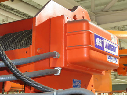 Acco Wright 7.5 Ton Double Girder Underhung Bridge Crane 18' 3" Span Work Rated