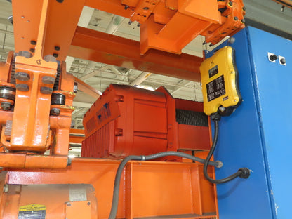 Acco Wright 7.5 Ton Double Girder Underhung Bridge Crane 18' 3" Span Work Rated