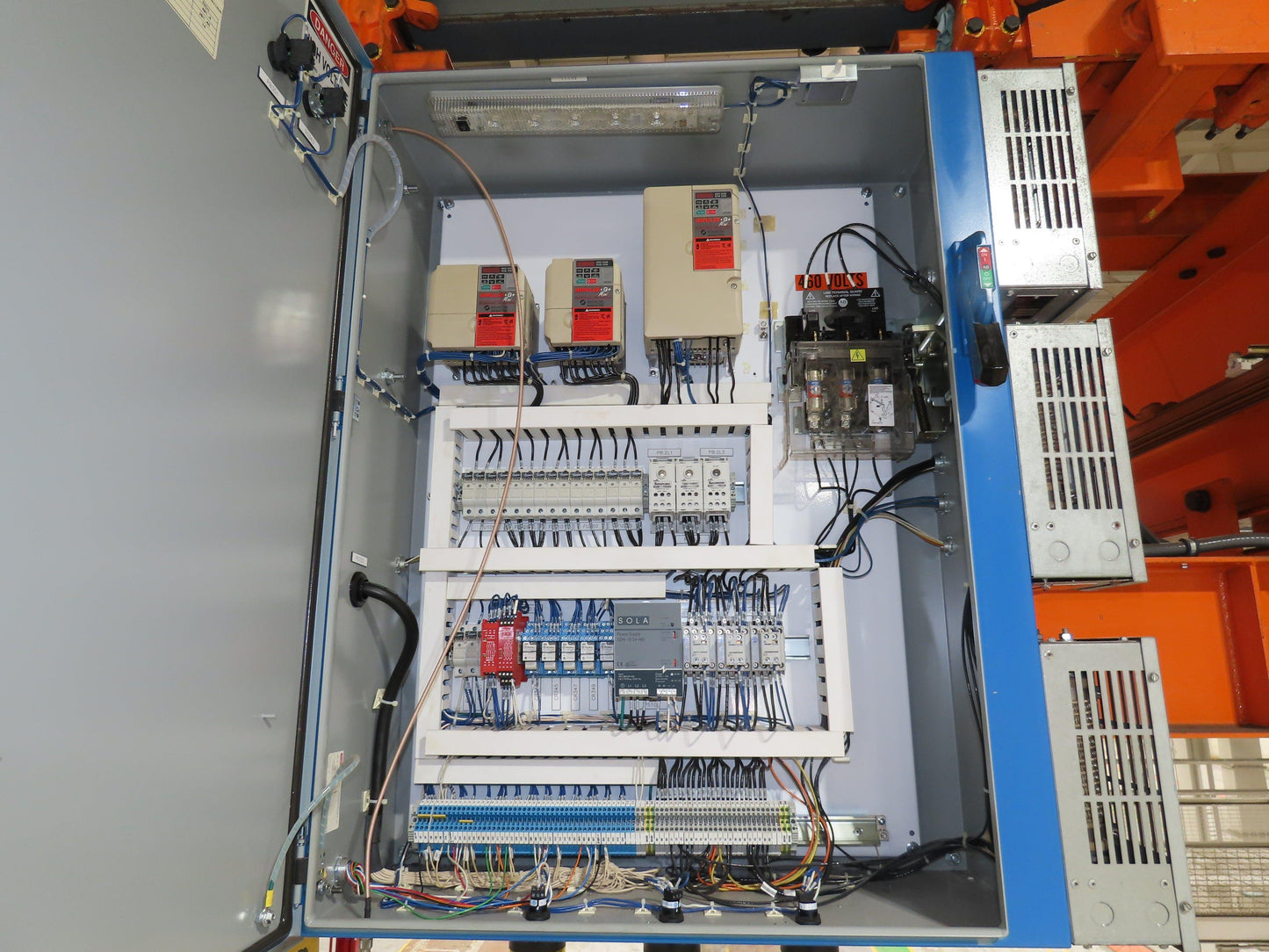 Acco Wright 7.5 Ton Double Girder Underhung Bridge Crane 18' 3" Span Work Rated