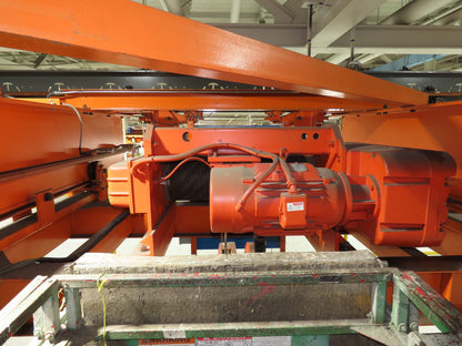 Acco Wright 7.5 Ton Double Girder Underhung Bridge Crane 18' 3" Span Work Rated