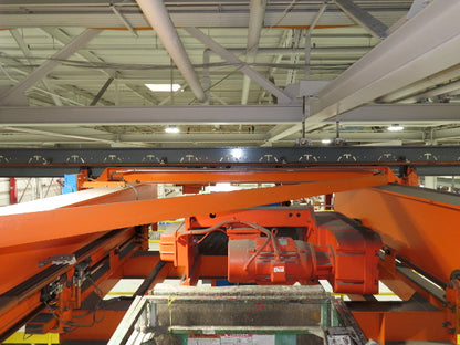 Acco Wright 7.5 Ton Double Girder Underhung Bridge Crane 18' 3" Span Work Rated