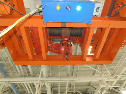 Acco Wright 7.5 Ton Double Girder Underhung Bridge Crane 18' 3" Span Work Rated