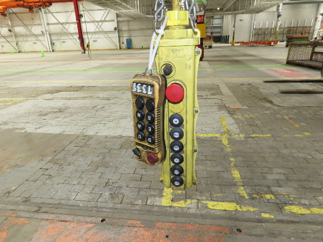 Acco Wright 7.5 Ton Double Girder Underhung Bridge Crane 18' 3" Span Work Rated