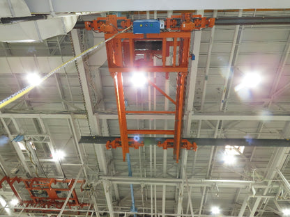 Acco Wright 7.5 Ton Double Girder Underhung Bridge Crane 18' 3" Span Work Rated