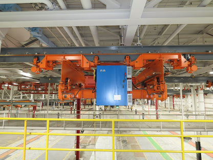 Acco Wright 7.5 Ton Double Girder Underhung Bridge Crane 18' 3" Span Work Rated