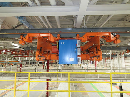 Acco Wright 7.5 Ton Double Girder Underhung Bridge Crane 18' 3" Span Work Rated