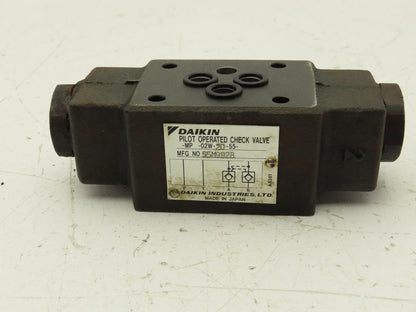 Daikin MP-02W-20-55 Hydraulic Pilot Operated Check Valve