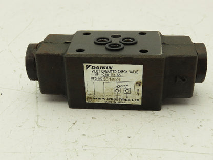 Daikin MP-02W-20-55 Hydraulic Pilot Operated Check Valve