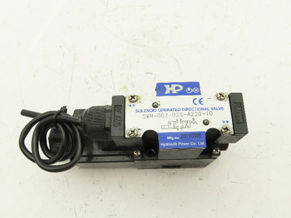 Northman HP SWH-G02-B2S-A220-10 Solenoid Operated Directional Control Valve