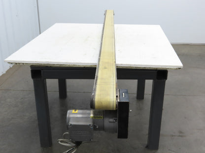 MK North America GUF-P Low Profile Belt Conveyor 96"L x 3.5"W Belt 111fpm