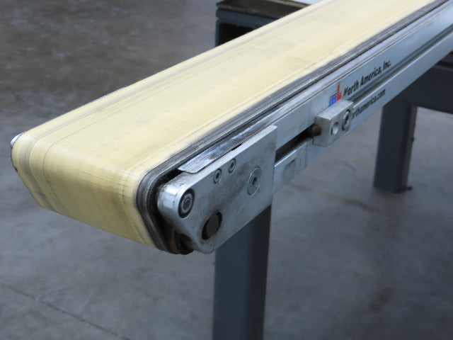 MK North America GUF-P Low Profile Belt Conveyor 96"L x 3.5"W Belt 111fpm