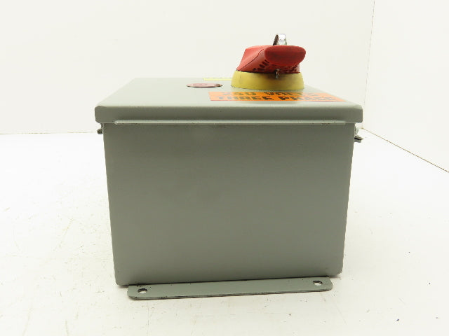 Wiegmann B100806CH Wall Mount Electrical Enclosure 10x8x6" With Disconnect