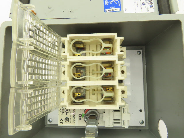 Wiegmann B100806CH Wall Mount Electrical Enclosure 10x8x6" With Disconnect