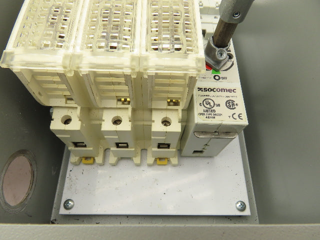 Wiegmann B100806CH Wall Mount Electrical Enclosure 10x8x6" With Disconnect