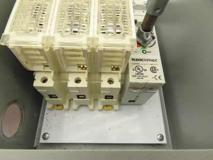 Wiegmann B100806CH Wall Mount Electrical Enclosure 10x8x6" With Disconnect