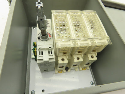 Wiegmann B100806CH Wall Mount Electrical Enclosure 10x8x6" With Disconnect