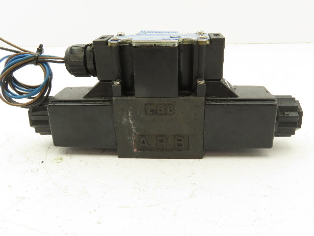 Northman SWH-G02-C4-A220-10 Hydraulic Solenoid Operated Direction Control Valve