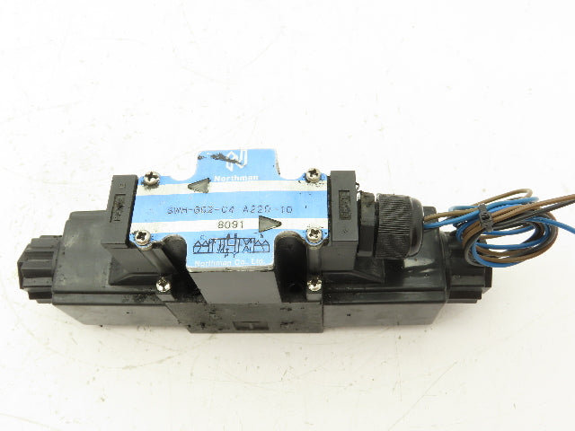 Northman SWH-G02-C4-A220-10 Hydraulic Solenoid Operated Direction Control Valve