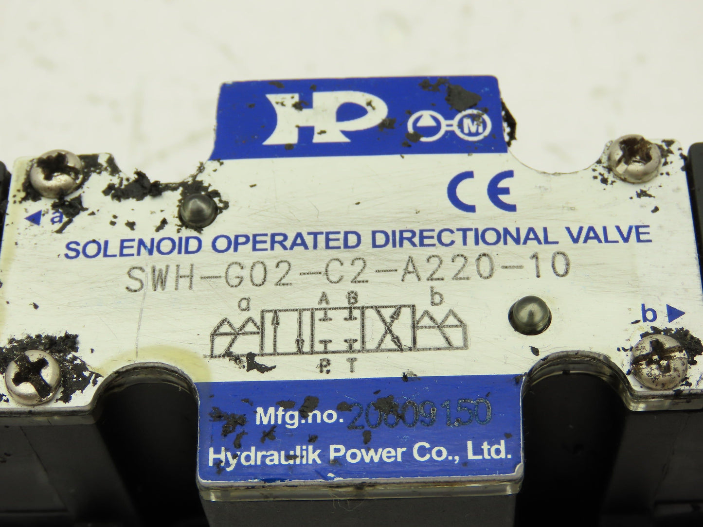 Northman SWH-G02-C2-A220-10 Hydraulic Solenoid Operated Direction Control Valve