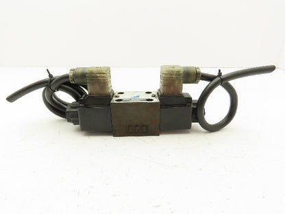 Daikin KS0-G02-4CA-30-CL Hydraulic Directional Control Solenoid Valve 110V