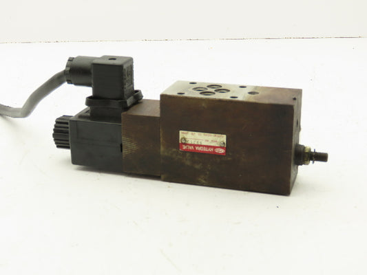 Toyooki Kogyo HFK2H-B-40-S Hytegra Flow Control Throttle Valve 100V Solenoid