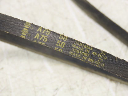 Napa A75 Industrial V-Belt 77 x 1/2" Lot Of 6