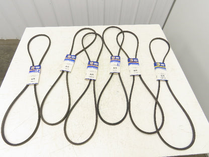 Napa A75 Industrial V-Belt 77 x 1/2" Lot Of 6