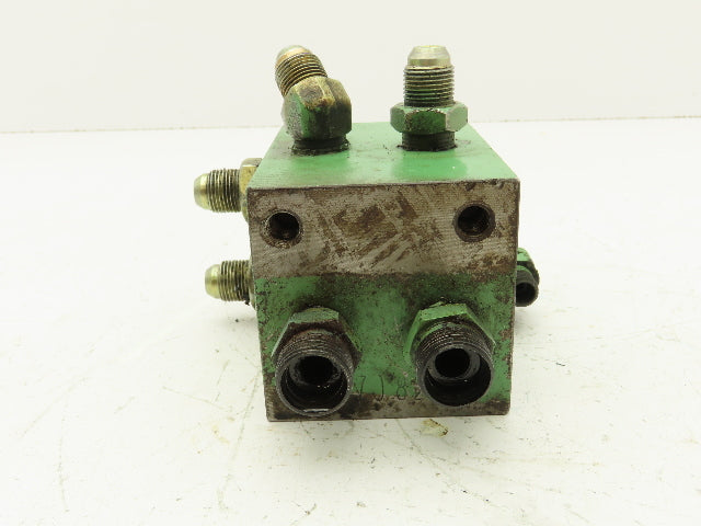 Hydraulic 2 Station Manifold Valve Block D03