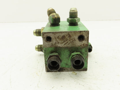 Hydraulic 2 Station Manifold Valve Block D03