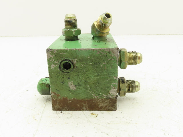 Hydraulic 2 Station Manifold Valve Block D03