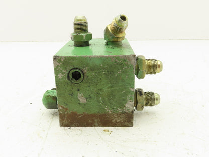 Hydraulic 2 Station Manifold Valve Block D03