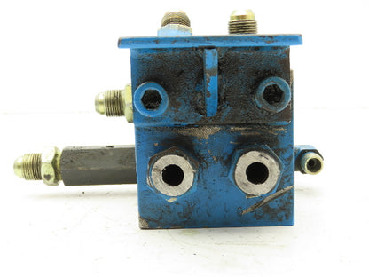 Hydraulic 2 Station Manifold Valve Block D03