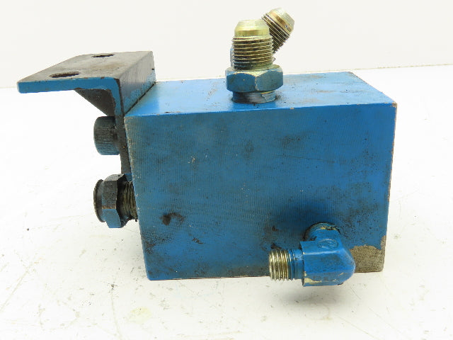 Hydraulic 2 Station Manifold Valve Block D03