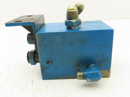 Hydraulic 2 Station Manifold Valve Block D03