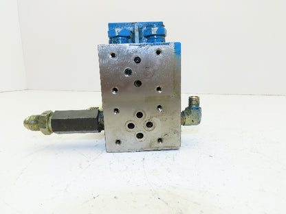 Hydraulic 2 Station Manifold Valve Block D03