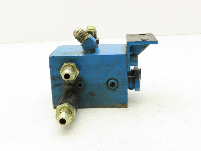 Hydraulic 2 Station Manifold Valve Block D03