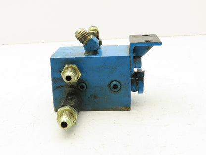 Hydraulic 2 Station Manifold Valve Block D03