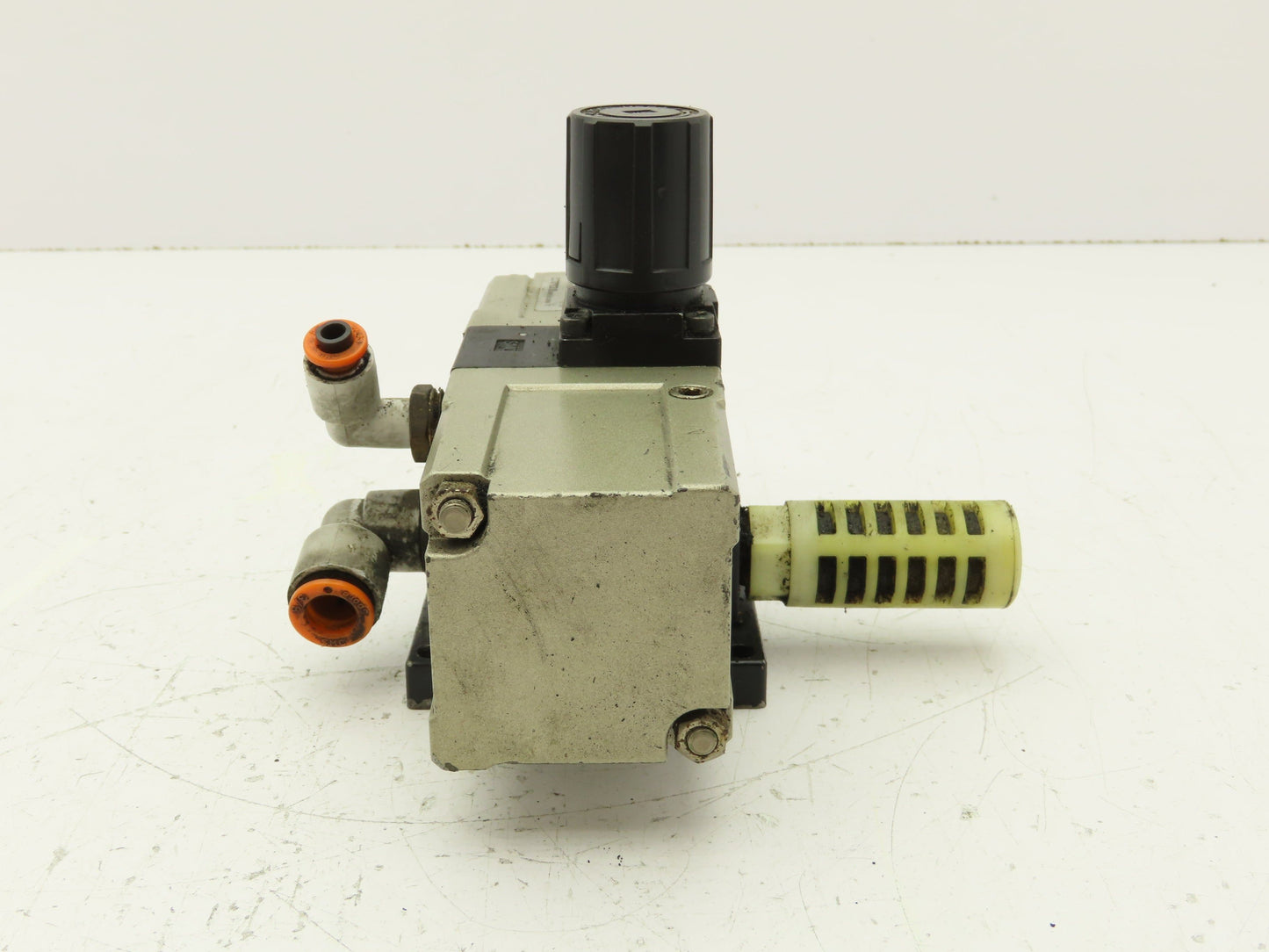 SMC NVBA1110-T02N Pneumatic Booster Regulator Air Valve 1/4" NPT 14-140 PSI