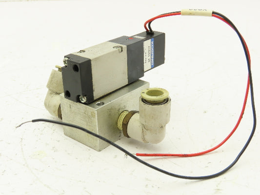 Koganei A181E1-25 Solenoid Valve Manifold 24VDC