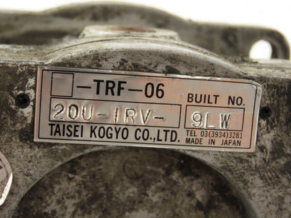 Taisei Kogyo TRF-06-20U Hydraulic Filter Element Stainless Housing 1" & 3/4" NPT