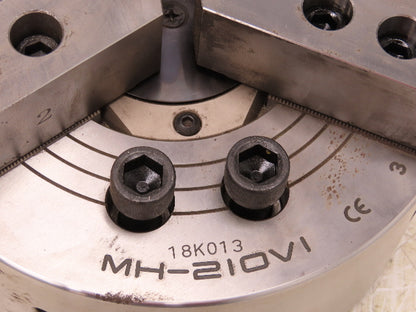Samchully MH-210V1 Milling Lathe 10" Hydraulic Chuck 3 Jaw 4500RPM 82mm Bore